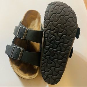 Birkenstock Arizona Birko-Flor Sandal Black Leather